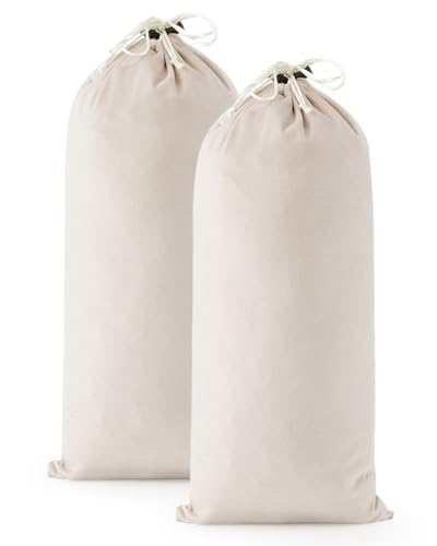 2 Pcs Single Shoe Bags for Travel, Dust Velvet Bags, Beige, 17.3x8.6 Inch | Washable & Reusable Travel Shoe Bags, Dustproof Shoe Bags with Drawstring Closure, Suitable for Travel, Home Storage - color: Beige, size: 17.3"x8.6"