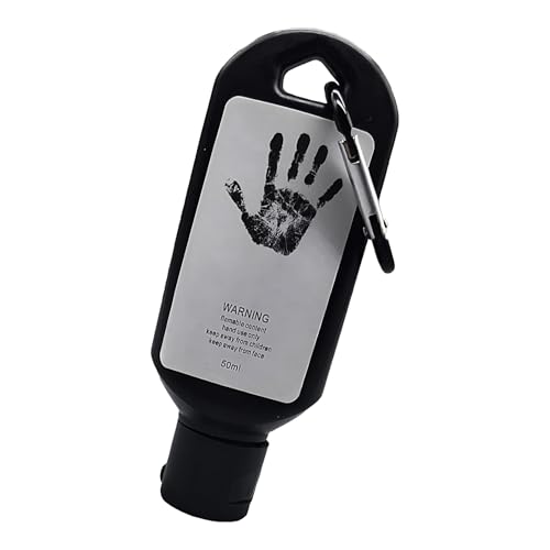 Gymnastics Chalk – Liquid Non-Slip Accessories for Sports – Liquid Chalk for Grip 50 ml in Weightlifting, Cheerleading, Chin-ups, Bars, Basketball and Dance - color: Black