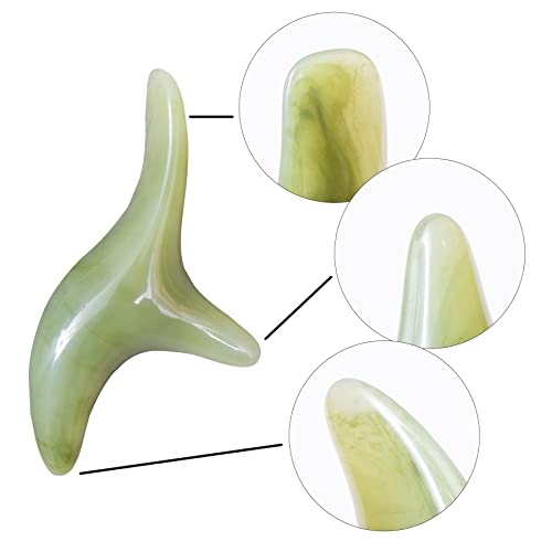 Broman Reflexology Tool - Trigger Point Massage Tool, Perfect for Full Body Massage, Ideal as Foot Massager and Hand Massager, Small Yet Mighty, Emerald-Color - color: Emeraldcolor