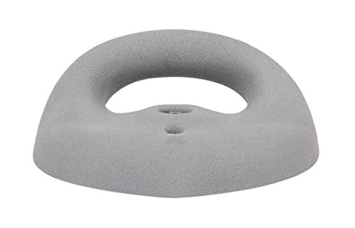 Atomik Rock Climbing Hold XL Bolt-On Ring in Gray Easy Grip on Roof Climbing Walls