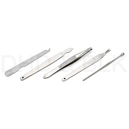 Manicure Pedicure Set Nail Clippers - 10 Piece Stainless Steel Manicure Kit - tools for nail, Cutter Kits - for women, men Includes Cuticle Remover with Portable Travel Case