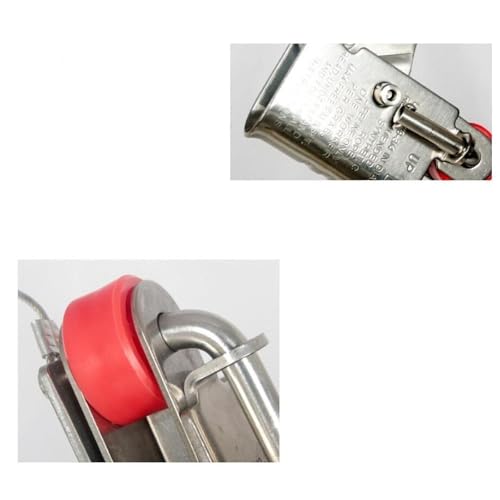 Rope Grab, Arrest Ascender Blocker Sturdy Limiter Rope Protector Fall Protection for Pulley Rappelling Rock Climbing Caving