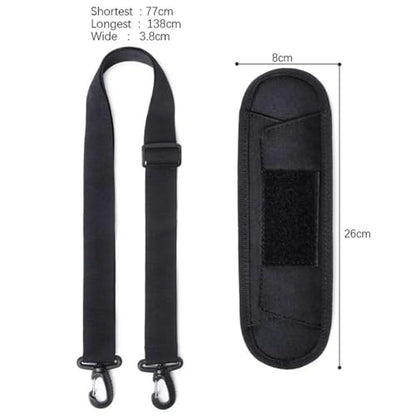Adjustable Replacement Removable Padded Pad Universal Bag Strap Nylon Shoulder Strap