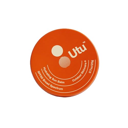 UTU - Sun Balm Face & Lip Protector SPF 50 Mineral Sunscreen (20g | 0.7oz) | Hydrating with Vitamin E, Snow Mushroom + Ceramide NP | Reef Safe, Cruelty Free, Broad Spectrum