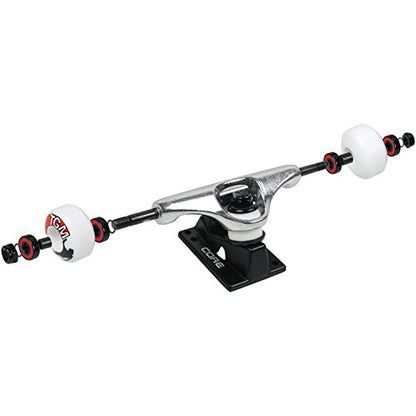 BAKER Skateboard Complete Brand Logo White 8.125" Raw Trucks Assembled