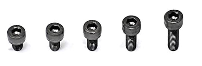iexcell 50 Pcs M6 x 8/10/12/16/20 Alloy Steel 12.9 Grade Hex Socket Head Cap Screws Bolts Assortment Kit, Black Oxide Finish - size: M6 x 8/10/12/16/20mm
