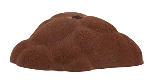 Atomik Rock Climbing Holds XXL Bolt-On Fontainebleau Sloper in Brown