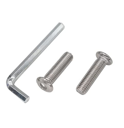 6pcs M8 x 125mm Rivet Countersunk Socket Cap Allen Head Bolts Screws Connecting for Furniture, 304 Stainless Steel - size: 6pcs M8 x 125mm