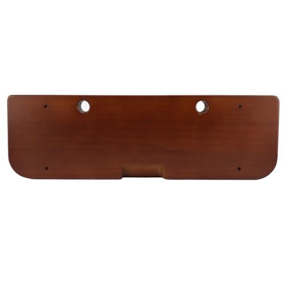 Alomejor Rock Climbing Hangboard, Wooden Fingerboard for Training Finger Grip and Pull Up Strength, with Various Hole Depths for Indoor Outdoor Climbing