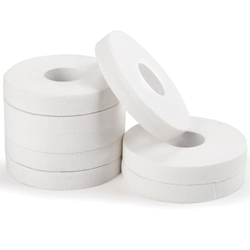 Pro Finger Tape 8 Pack - 0.5” x 45 Ft White Athletic Sports Tape for Rock Climbing,BJJ,Jiu-Jitsu,Wrestling,Judo - color: White, size: 0.5in x 45Ft - 8 Rolls
