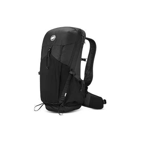 Mammut Ducan 22 – Unisex Outdoor Backpack for Hiking, Running, and Everyday Adventures, Black, 22L - color: Black