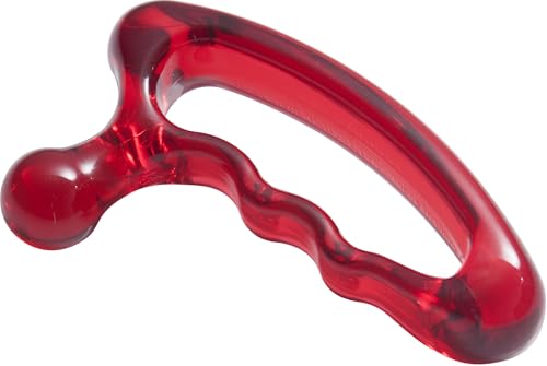 The Pressure Positive Co. Index Knobber II Massage Tool, Ruby Red | Foot & Reflexology Massager, Perfect for Plantar Fasciitis, Tennis, Golfers Elbow, Neck Pain Relief, Trigger Point Relief - color: Ruby Red