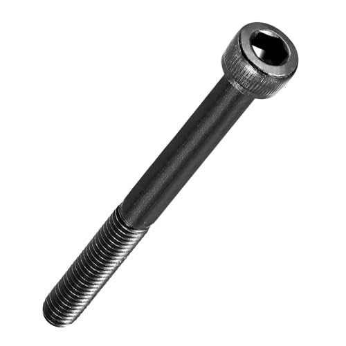 25pcs Socket Head Cap Screws - [M5-0.8 x 55mm] Alloy Steel Black Oxide Grade 12.9 Internal Hex Screw for 3D Printer Furniture Industrial Use, Black - size: M5-0.8x55mm