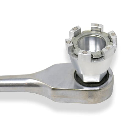 Rack-A-Tiers Nut Snugger Kit: 1/2" & 3/4" Magnetic Locknut Holders, Locknut Wrench, Conduit Locknut Wrench, Electrical Lock Nut Tool (80090)