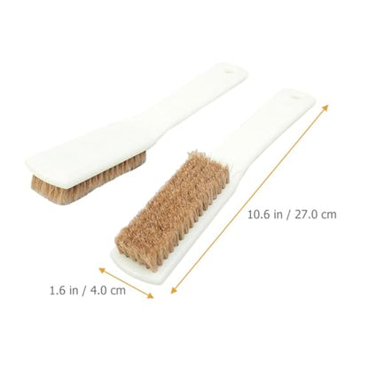 Ciieeo 2pcs Climbing Rocks Brush with Boars Hair Bristles and Sturdy Handle, Outdoor Bouldering Stone Cleaning Tool for Sports Climbing Supplies