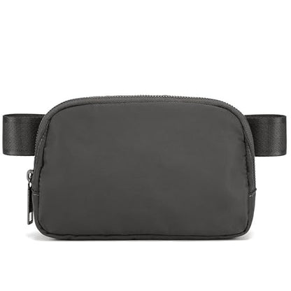 YOSHUYUKI Fanny Pack Crossbody Bag Trendy Waterproof Small Cross Body Purse for Women Men Fashion Waist Packs Mini Belt Pouch Chest Bum Hip Bag Lulu Dupes for Travel Vacation Running Dim Grey - color: Dim Grey