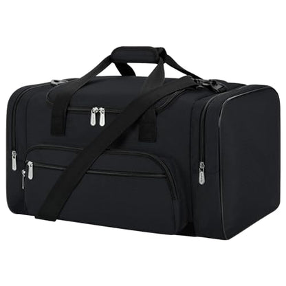 Sports Duffel Bag 26 Inch Travel Gym Duffle - Black - color: Black, size: 26 inch - 1.0