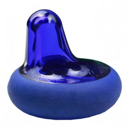 The Pressure Positive Co. Knobble II Handheld Massage Tool, Sapphire Blue | Ergonomic Durable Knob with a Comfort Band for Trigger-Point Deep-Tissue Relief of Neck, Jaw, Chest, Arms, Hands, Legs & Feet - color: Sapphire Blue