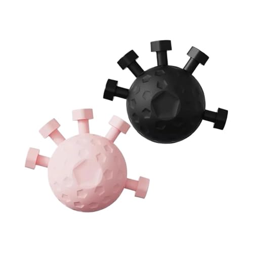Portable Hand Grip Strengthener, 2Pcs Adjustable Finger Trainer, Hand Exercise Accessories for Climbing, Fitness and Hand Recovery Practice - color: Black+Pink