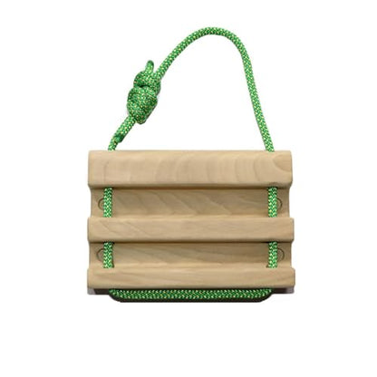 2PCS Portable Hangboard Rock Climbing Training Board, Wooden Fingerboard with Rope for Grip Strength, Wrist and Forearm Training at Home or Gym