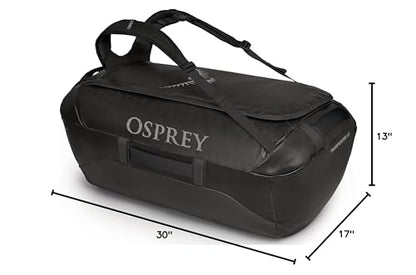 Osprey Transporter Travel Duffel Bag - color: Black, size: 95L