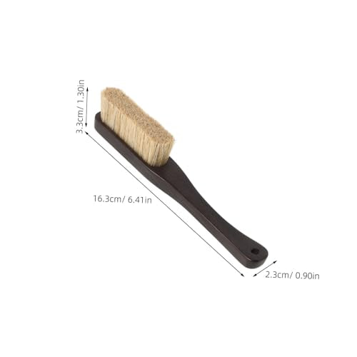 VOSAREA Climbing Chalk Brush with Boar Hair Bristles and Ergonomic Wood Handle Lightweight Design Excellent Grip for Outdoor Climbing and Natural Rock Cleaning Tool