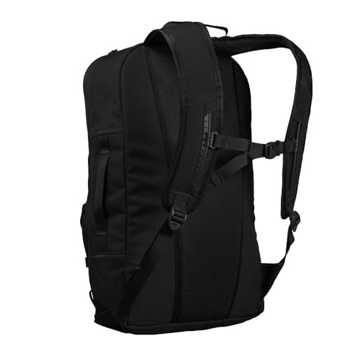 Asana Climbing Gym Backpack 'Session' - Men's and Women's 20L Gear Bag with Shoe Compartment, Stretch Pocket & Patch Strip (Black)