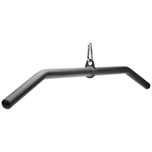 Sunny Health & Fitness Power Cage Squat Rack Attachments for Home Gym | Strength Training, Expanded Workout Variety, Durable Construction, Secure Fit, Quick Installation, Versatile Exercise Support - style: LAT Bar