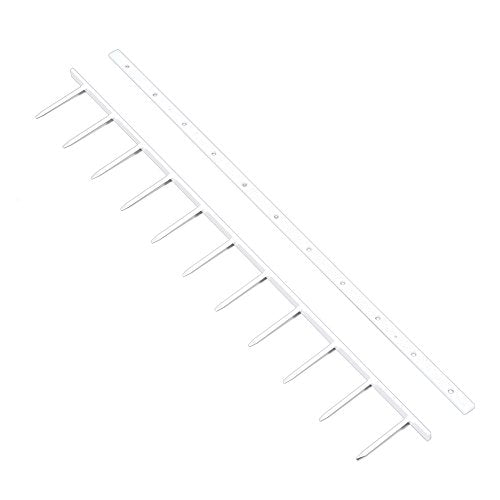 11-Inch Long x 1-Inch Wide Velobind Binding Spines - VBH1101-11 Pins Per Spine - Compatible with Velobind Binding Machines - 100 per Box - color: White