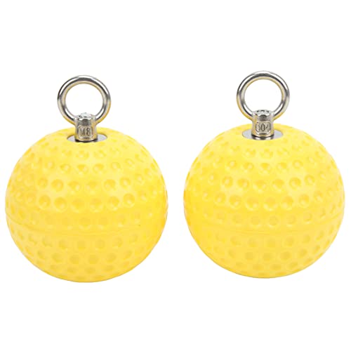 1 Pair Set Climbing Pull Up Power Ball Hold Grips, Non Slip Rock Climbing Holds Pull Up Power BallDurable and Non Slip Hand Grips Strength Trainer Exerciser - size: 97mm model
