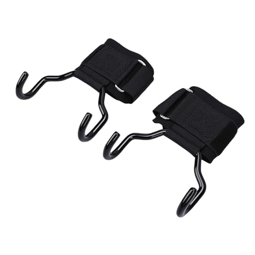 Kadimendium Adjustable Weightlifting Wrist Strap Hooks Multi Functional for Home Gym Strength Training Sports Activities 2 Pack