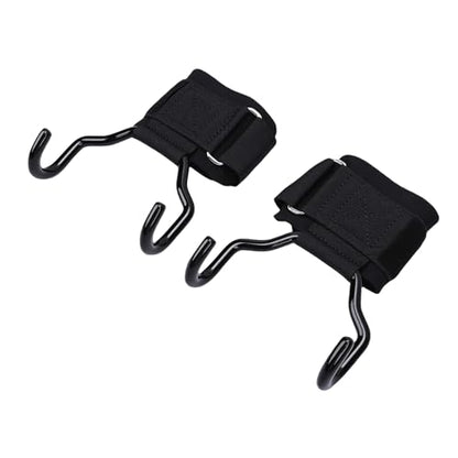 Kadimendium Adjustable Weightlifting Wrist Strap Hooks Multi Functional for Home Gym Strength Training Sports Activities 2 Pack