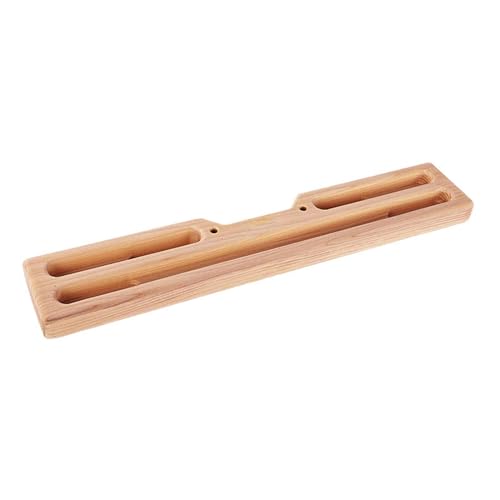 Climbing Training Board with Rope, Rock Climbing Trainer Fingerboard, Rock Climbing Grip Board for Hand Forearm Strength