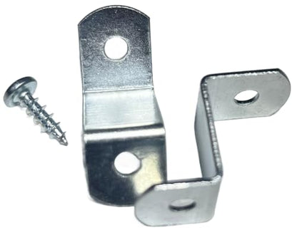 Canvas Clips for Picture Framing Screws Included 15 per Pack ( Choose Your Offset Size ) by E.H.C. (3/4" Offset) - size: 3/4" offset