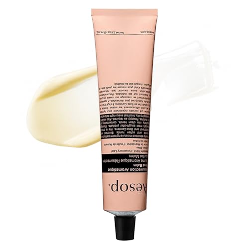 Aesop Resurrection Aromatique Travel Size Hand Balm | Lotion with Sweet Almond and Macadamia Nut to Nourish Dry Hands | 2.4 oz / 75mL - style: Resurrection