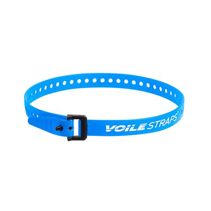 Voile Straps - 25" Nylon Buckle (Cyan) - color: Cyan