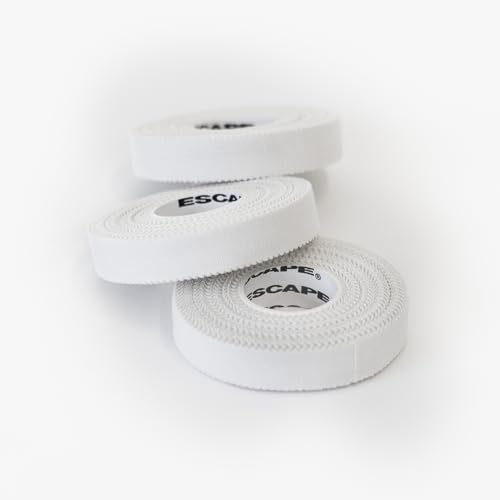 Escape TipWrap Climbing Tape - Premium Adhesive Finger and Hand Protection for Rock Climbing, Bouldering, Crossfit, and Weightlifting - Durable, Sweat-Resistant, Easy Application - .5" x 10 Yards (1)