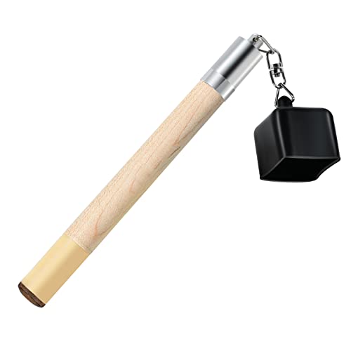 2 in 1 Portable Pick Pocket Chalk Cover Tip Pricker Prep Tool, Billiard Cue Snooker Accessory,Billiard Pool Stick Chalk Holder(3 Models availaba) - color: Maple