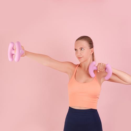 STONESAM home training Equipment | Multi-function hand weight kettlebell/dumbbell weights - color: Pink