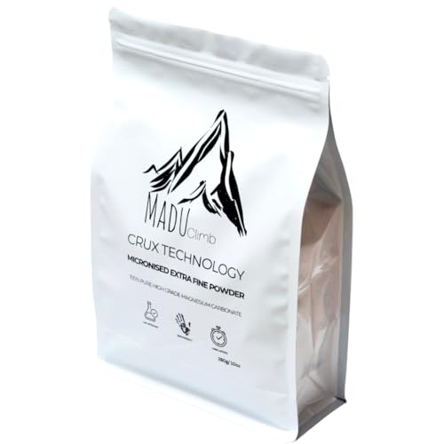 Crux Technology Sports Chalk for Rock Climbing 100% Magnesium Carbonate - style: Micronised Powder