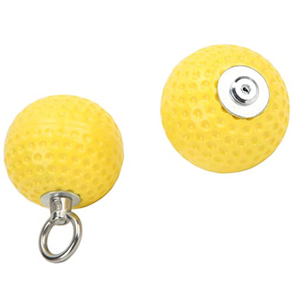 Climbing Pull Up Ball Grips, Anti Slip Pull Up Balls for Forearm Strength Training, Ergonomic PU Hand Grip Balls with Steel Core for Rock Climbing Gym Fitness