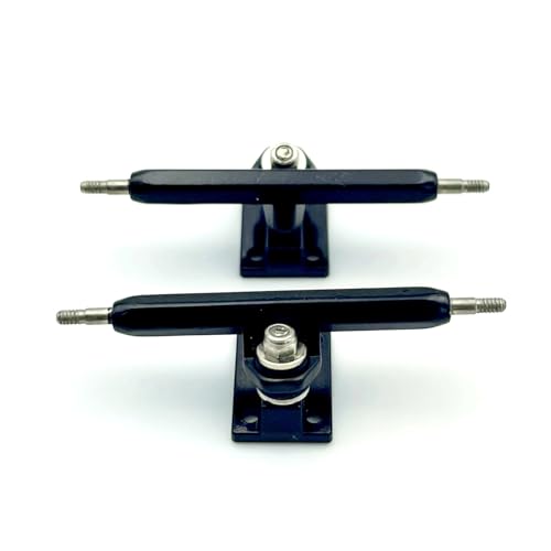 36mm Fingerboard Trucks with Hanger and Base for Finger Skateboard(Black) - color: Black