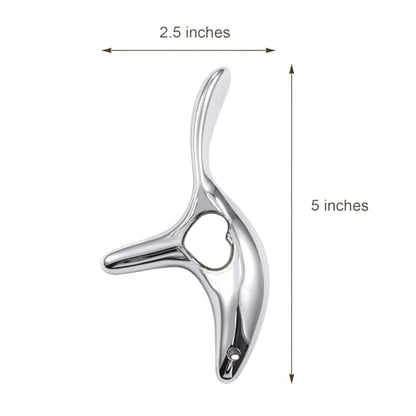 Gua Sha Tool Muscle Scraper Trigger Point Massager | Deep Tissue Myofascial Fascia Release Thumb Saver, Heart Shaped Neck Back Shoulder Foot Pain Relief, Silver