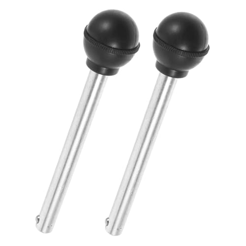 Milisten 2pcs Weight Loading Pin Gym Cable Pin for Weights Fitness Machine Ball Head Safety