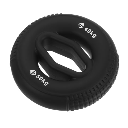 uxcell Hand Grip Strengtheners, Grip Strength Training for Rock Climbing - color: Black