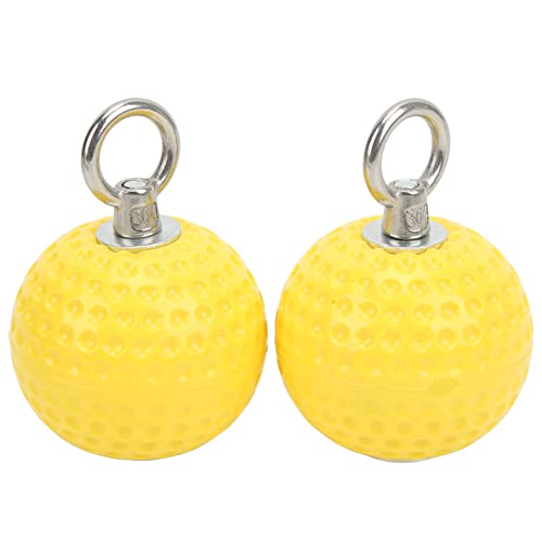 1 Pair Set Climbing Pull Up Power Ball Hold Grips, Non Slip Rock Climbing Holds Pull Up Power BallDurable and Non Slip Hand Grips Strength Trainer Exerciser - size: 72mm model