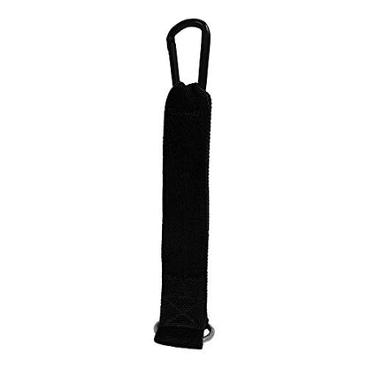 J Bryant Fitness Strap Loading Pin DIY Heavy Duty Strap for Olympic Weight Plates Pulley Cable Machine Attachment Home Gym Workout Equipment Use for LAT Pulldowns - color: Black