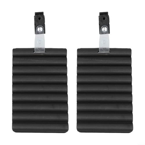 Fly Fishing Bait Hanging Board, Eva Foam Hook Storage Card With Clamp For Clothes And Backpacks, Wear-Resistant Fly Tying Tool For Anglers, Black, 2-Pack