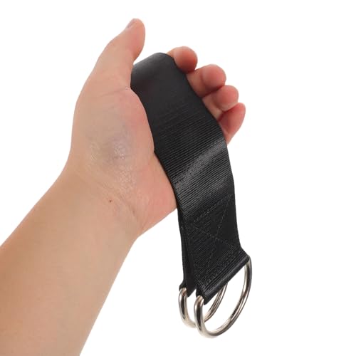 Operitacx 2pcs Dip Belt Weight Loading Strap: Weight Plate Holder Strap, 30" Attachment Band for Pullups, Squats - Attach any Dumbbell & Barbell to any Dip Belt