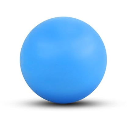 WOVTE Massage Lacrosse Ball for Sore Muscles, Shoulders, Neck, Back, Foot, Body, Deep Tissue, Trigger Point, Muscle Knots, Yoga and Myofascial Release (Blue) - color: Blue